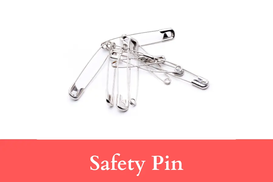 Safety Pin is 2 centimeters long