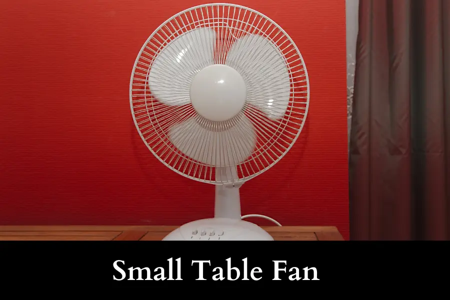 Small Table Fan Is Half a Meter long