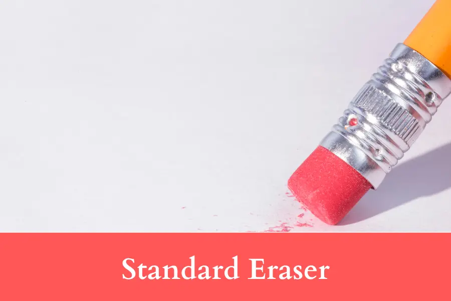 Standard Eraser is 50 mm long or big