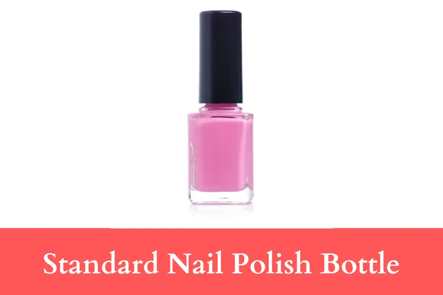 Standard Nail Polish Bottle (Small) is 50 mm long or big