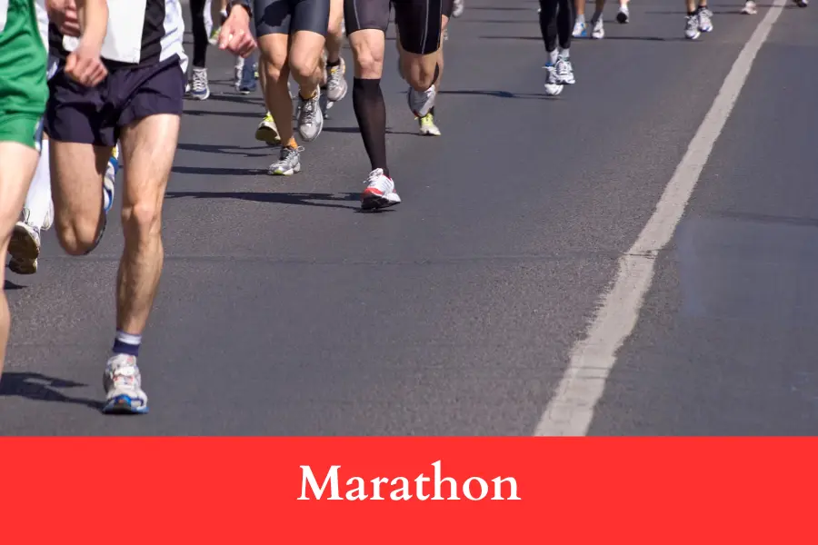 Two-Fifths of a Marathon is ten miles