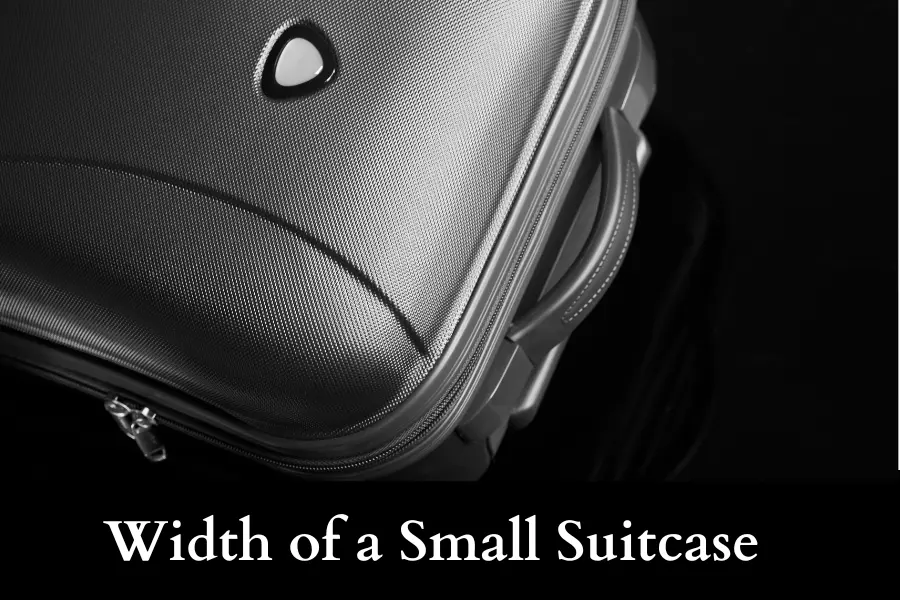 Width of a Small Suitcase Is Half a Meter long