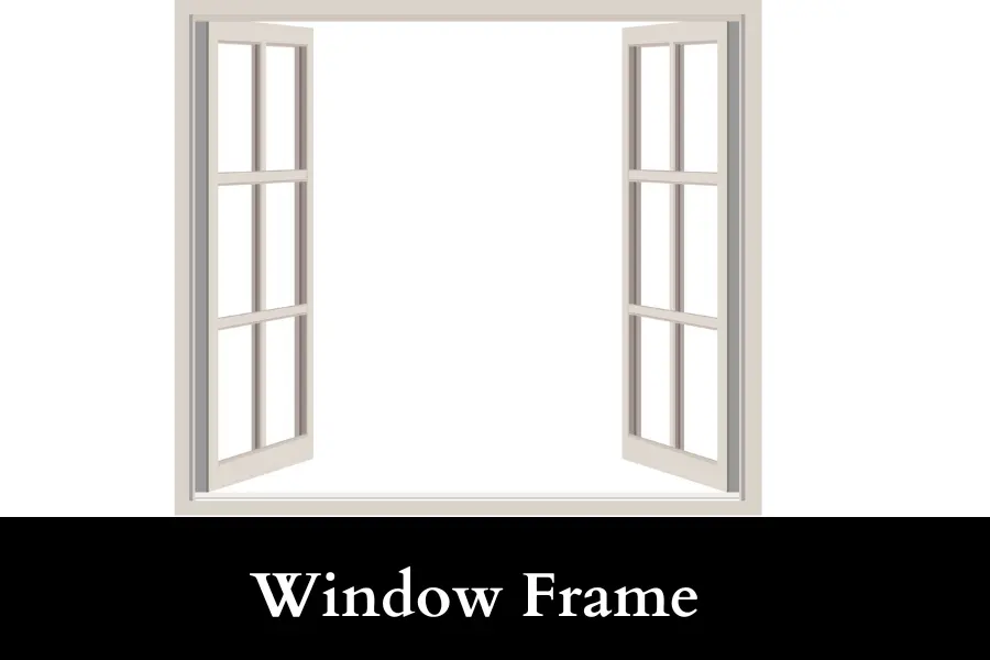 Window Frame Is Half a Meter long