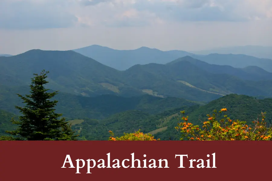 twice Appalachian Trail is 50 Miles far