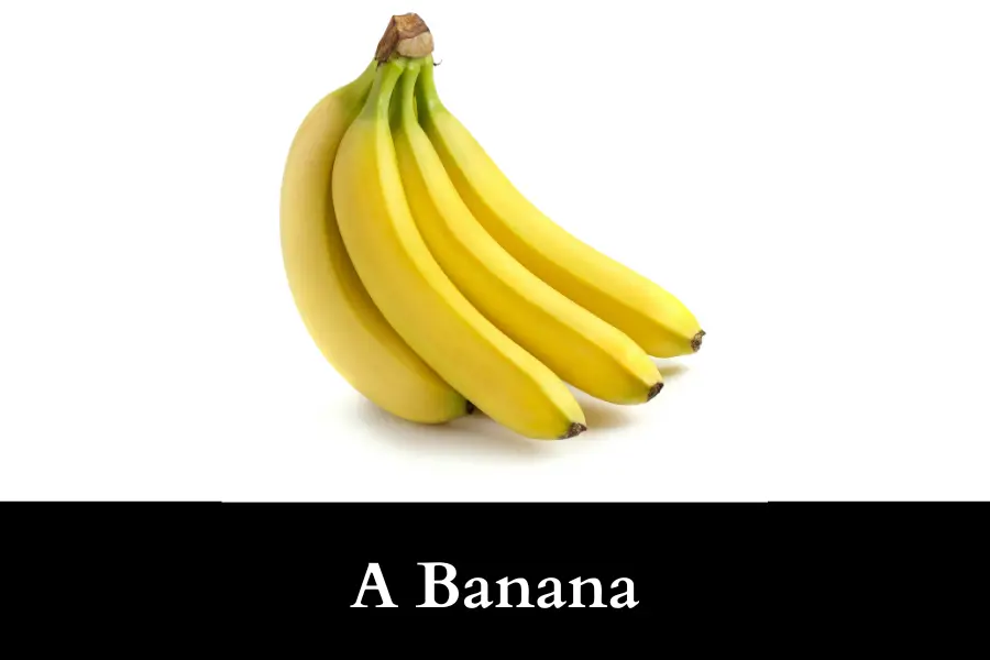 A Banana is 15 cm long