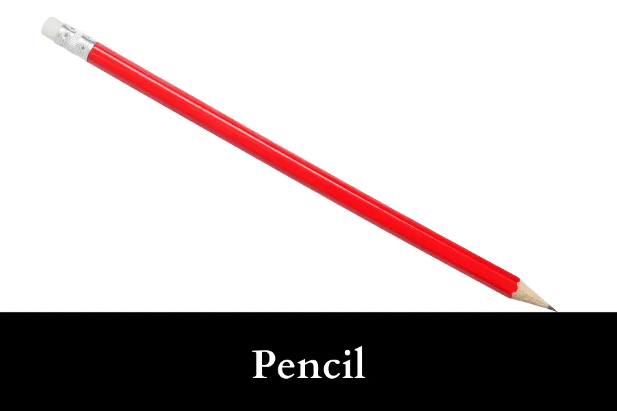 A Standard Pencil is 15 cm long